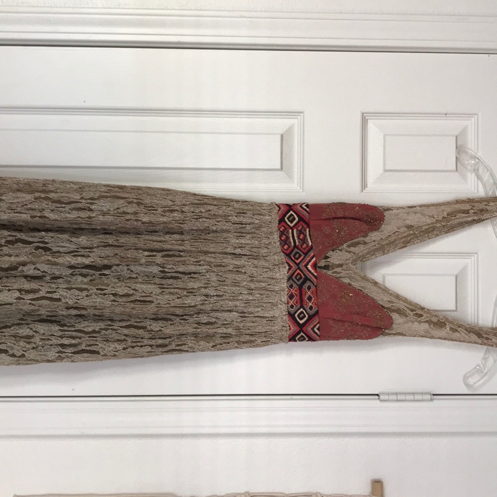 Free People Lace Maxi Dress
